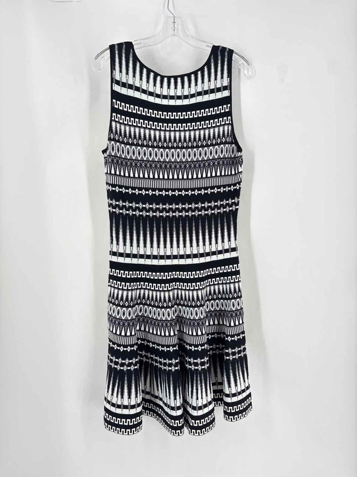 Size L Gianni Bini Black/White Dress