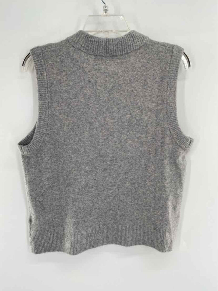 Size M J Crew Gray Vest