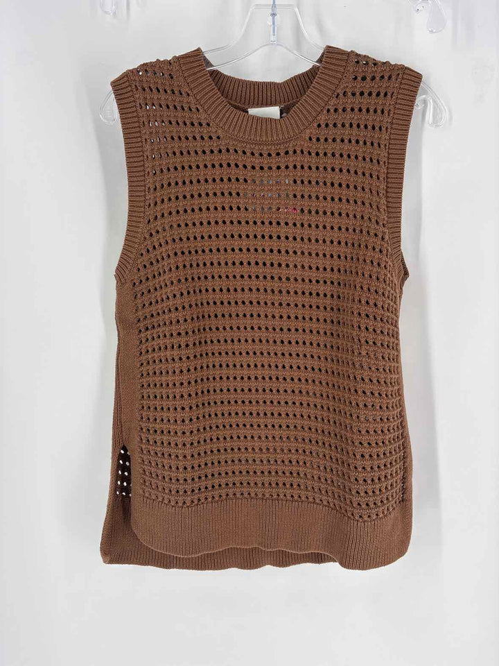 Size S VARLEY Tan Knit Vest