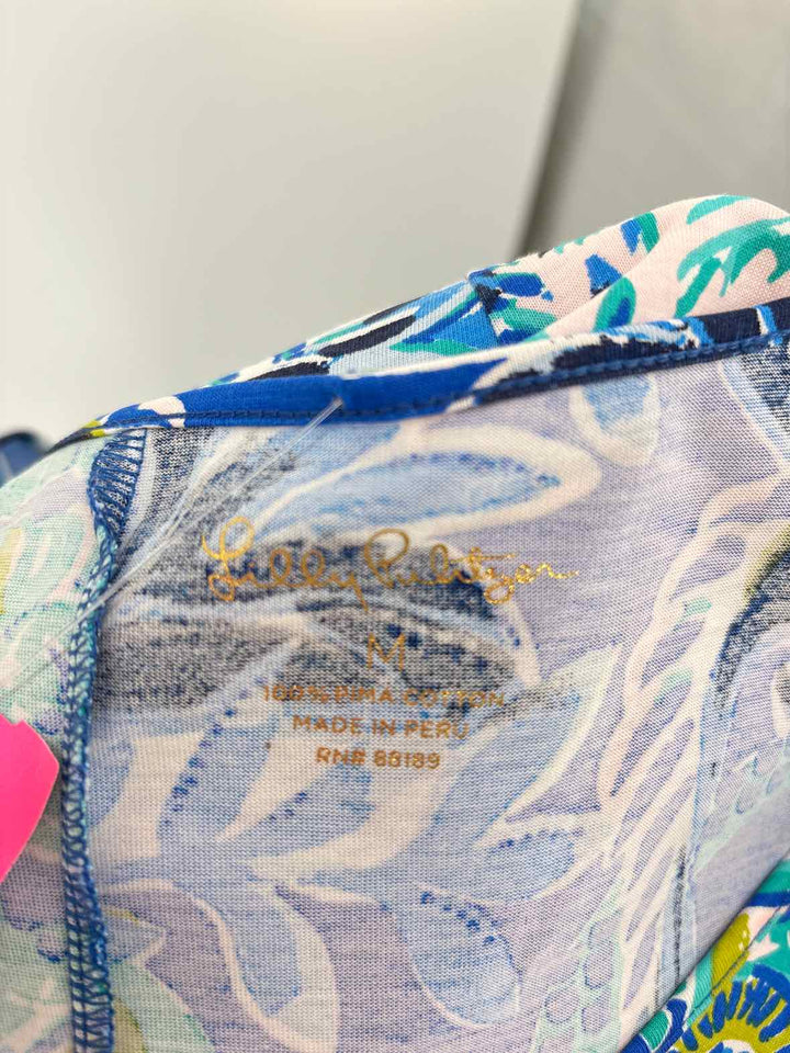 Size M Lilly Pulitzer Blue Print Dress