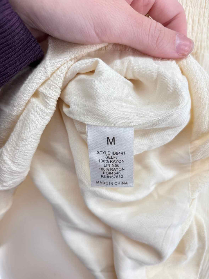 Size M Cream Dress