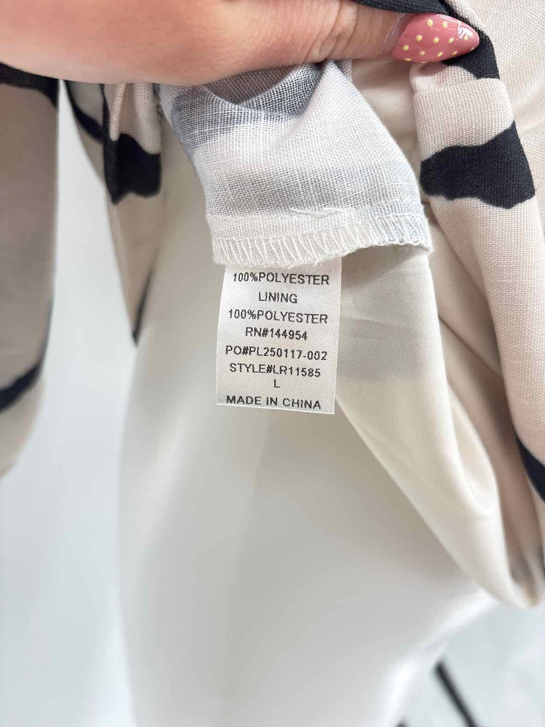 Size L Tan Dress