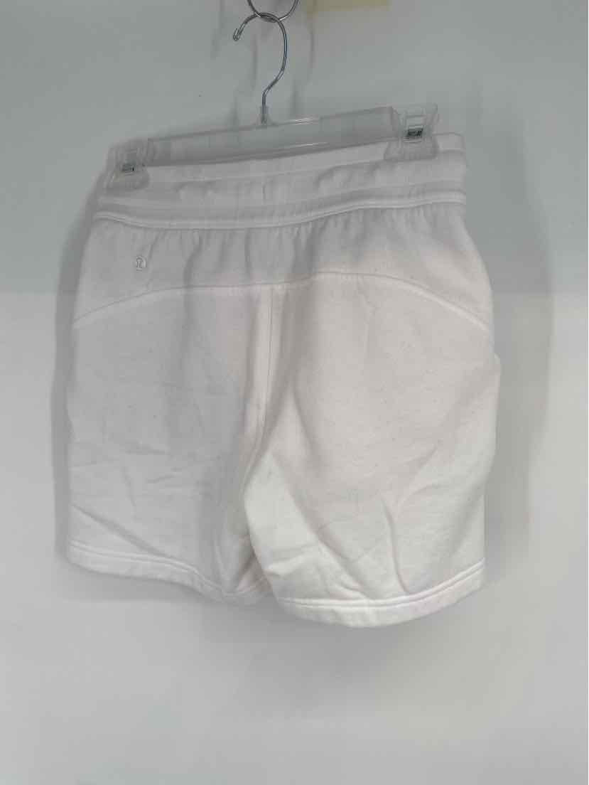 Size 4 Lululemon White Shorts
