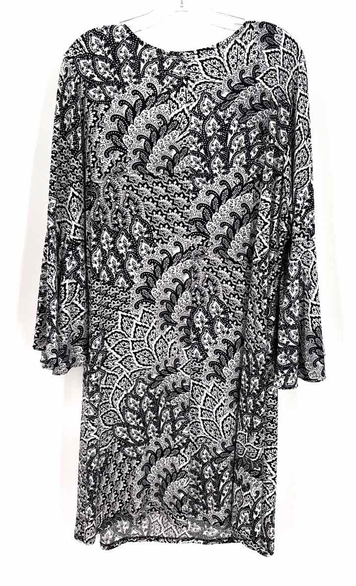 Size XXL MSK Black/White Dress