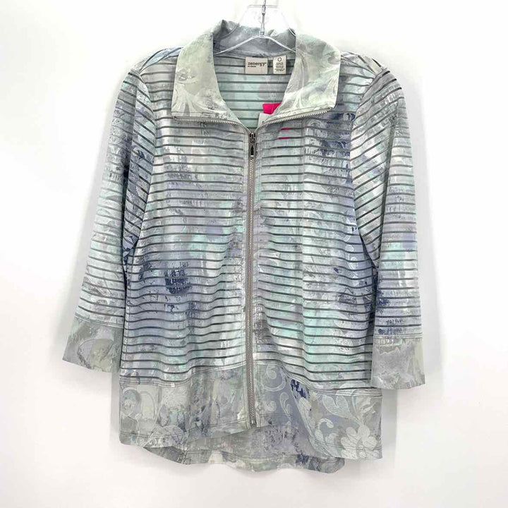 Size 0 Chico's Aqua Jacket