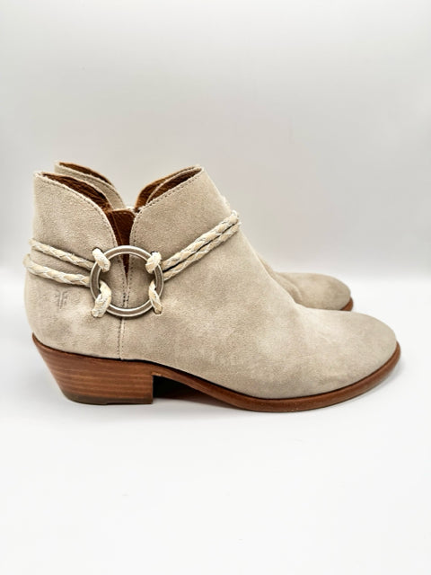 Shoe Size 7.5 Frye Gray Suede Boots