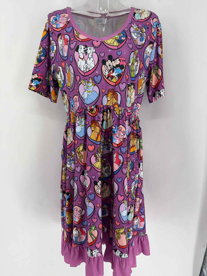 Size XL Purple Dress