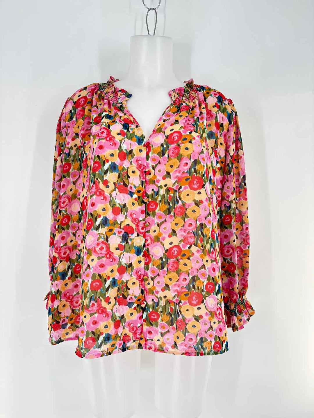 Size L ENTRO Red Shirt