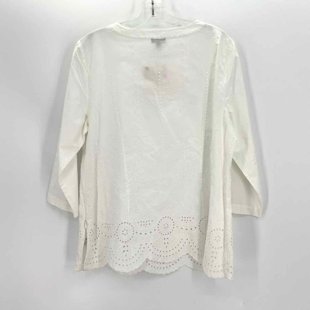 Size L Talbots White Shirt