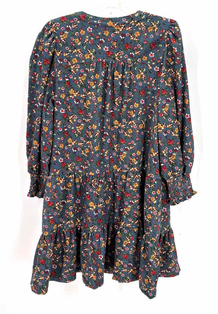Size M Umgee Navy Corduroy Dress