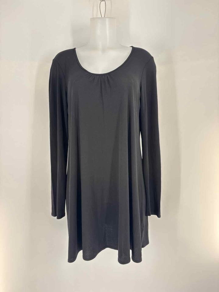 Size M Eileen Fisher Black Shirt