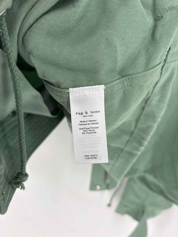 Size L RAG & BONE Green Jacket