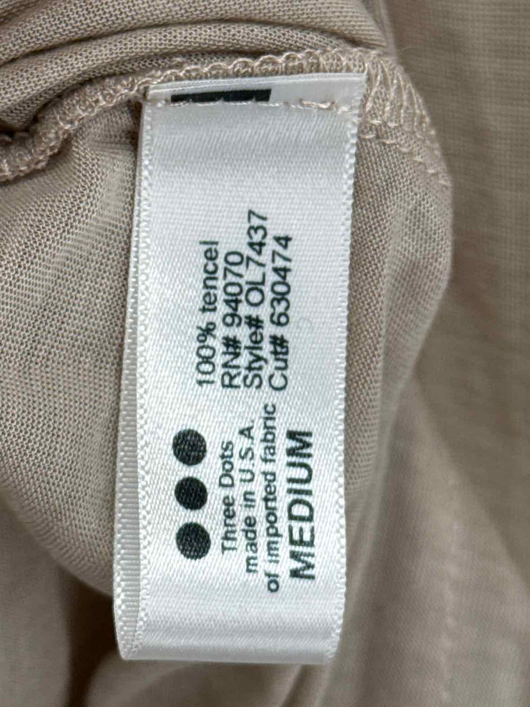 Size M THREE DOTS Brown Sweater