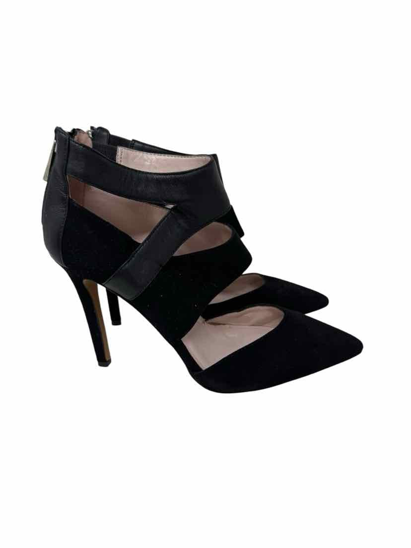 Shoe Size 7.5 Vince Camuto Black Suede Pumps