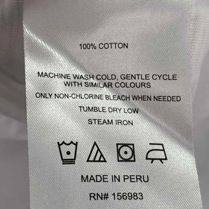Size XL EVEREVE White Cotton Shirt