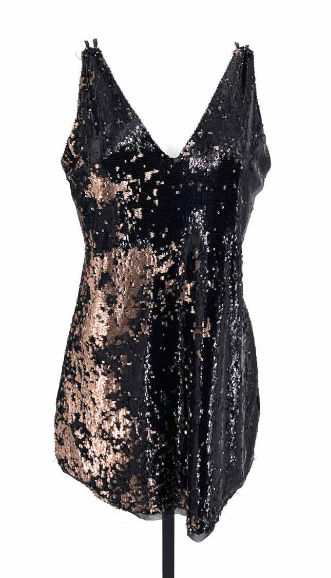 Size M FREE PEOPLE Black Dress
