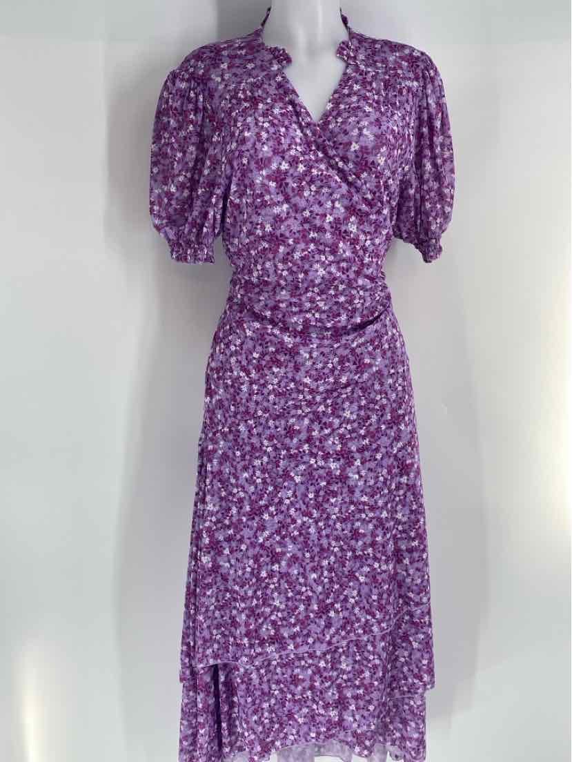 Size XL DRAPER JAMES Purple Dress