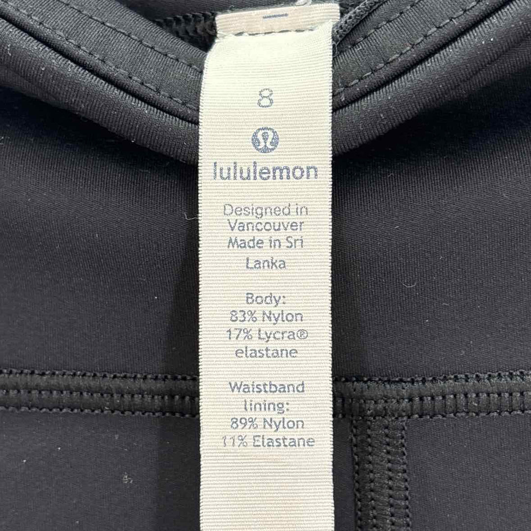 Size 8 Lululemon Black Leggings