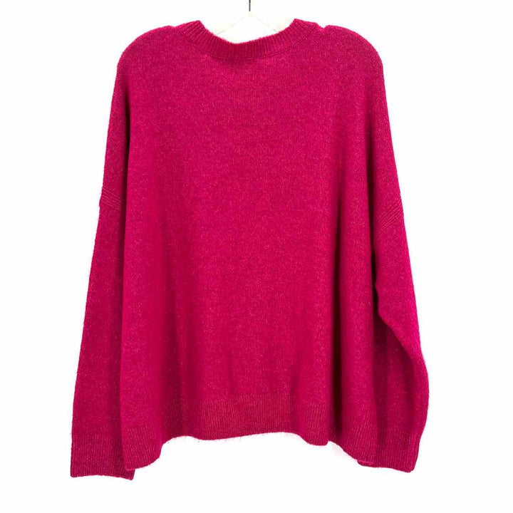 Size XL Vince Camuto Fuschia Knit Sweater