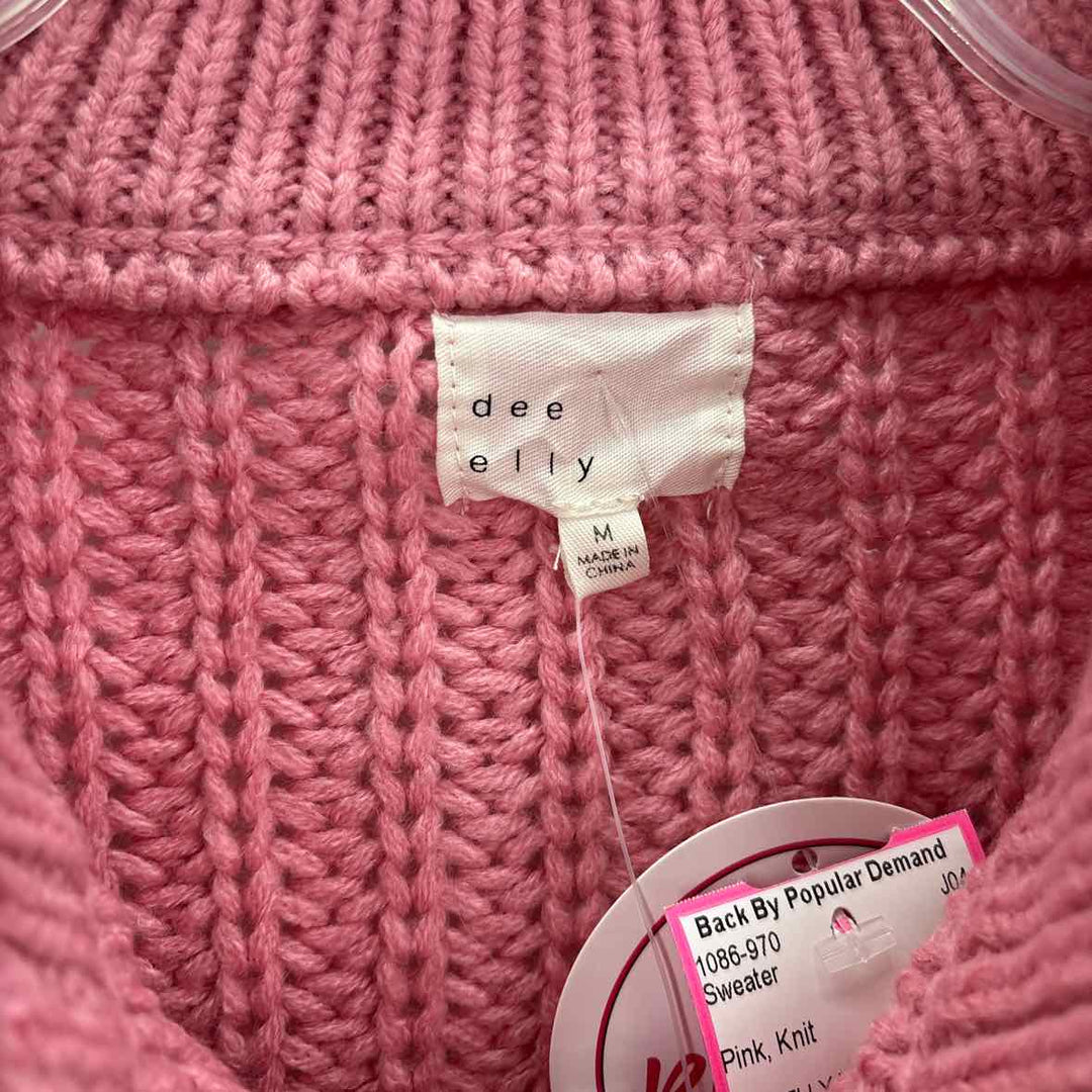 Size M Pink Knit Sweater