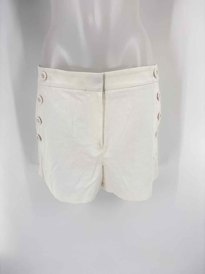 Size 10 Ann Taylor White Shorts