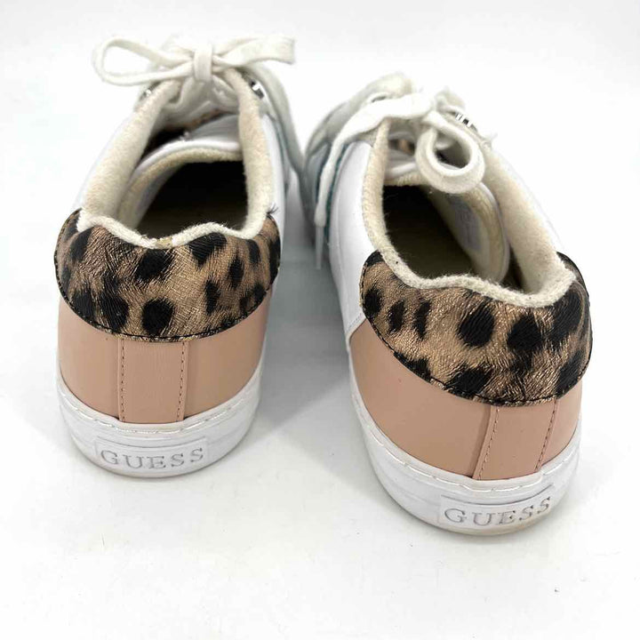 Shoe Size 10 GUESS Multi-Color Faux Leather Sneakers
