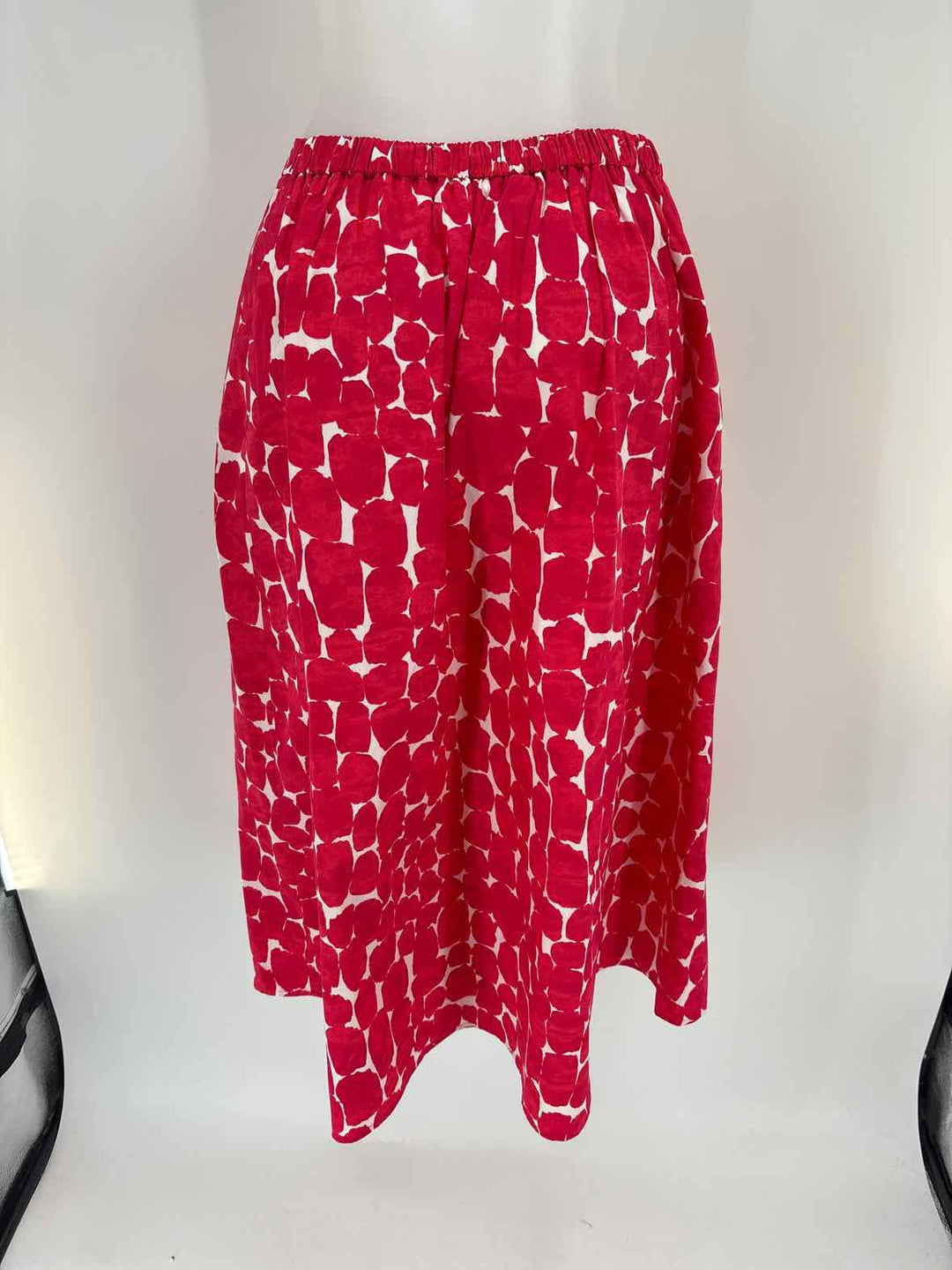 Size XS Banana Republic Red Print Skirt