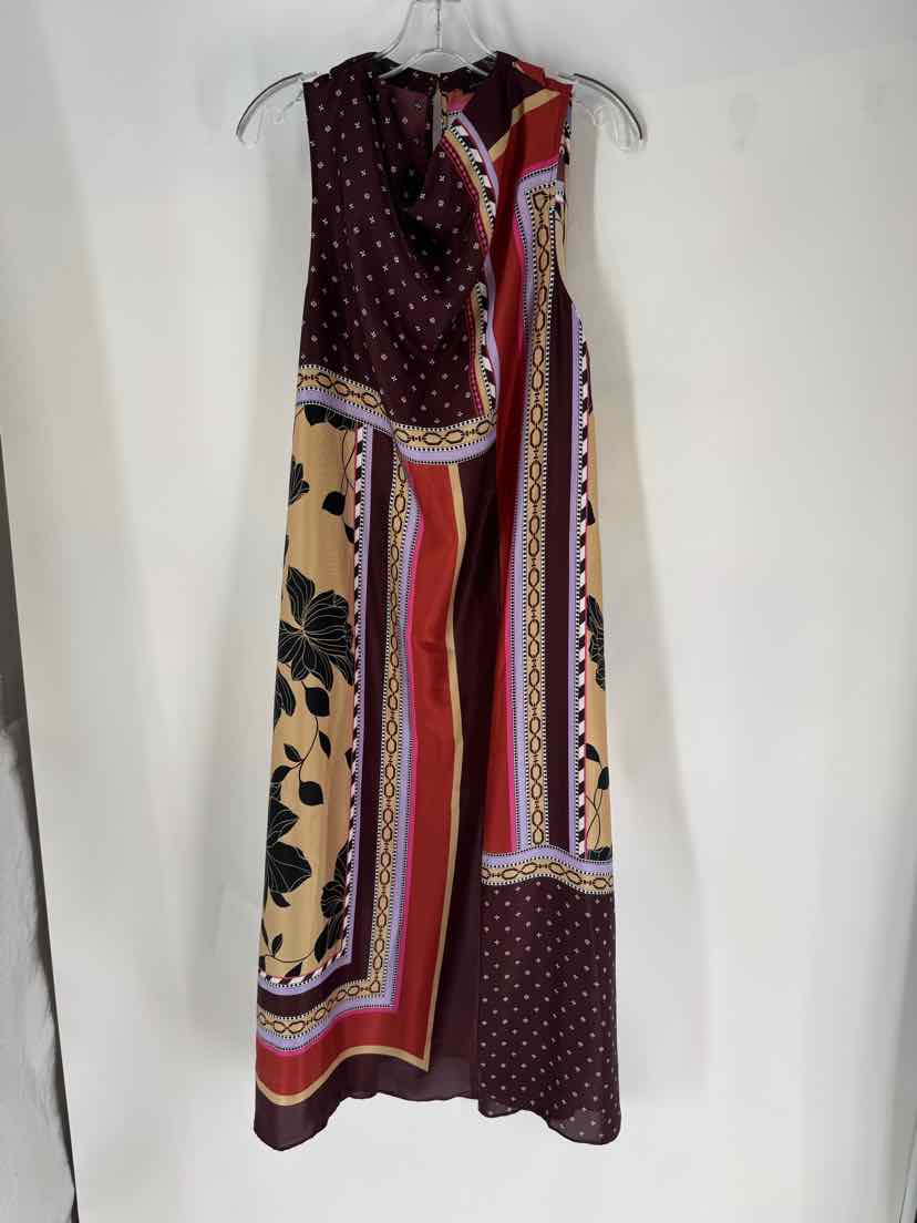 Size S Ann Taylor Multi-Color Dress
