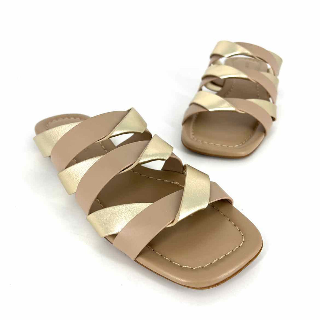 Shoe Size 6.5 AEROSOLES Gold Sandals