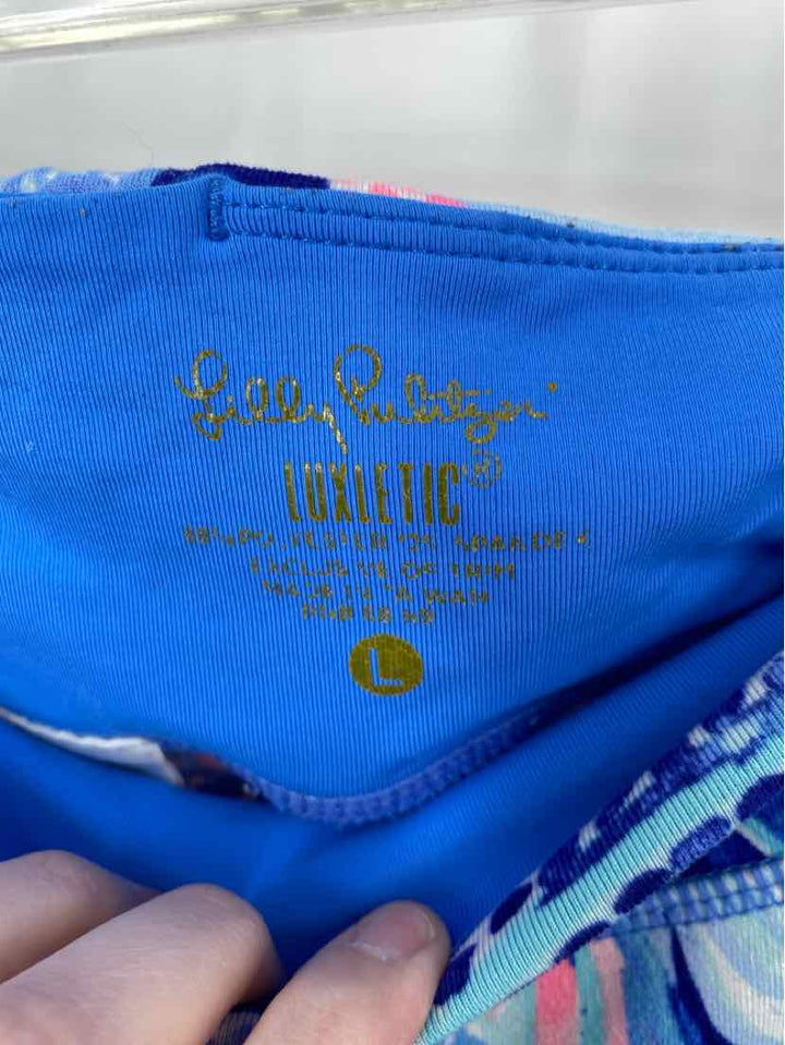 Size L Lilly Pulitzer Blue Pants