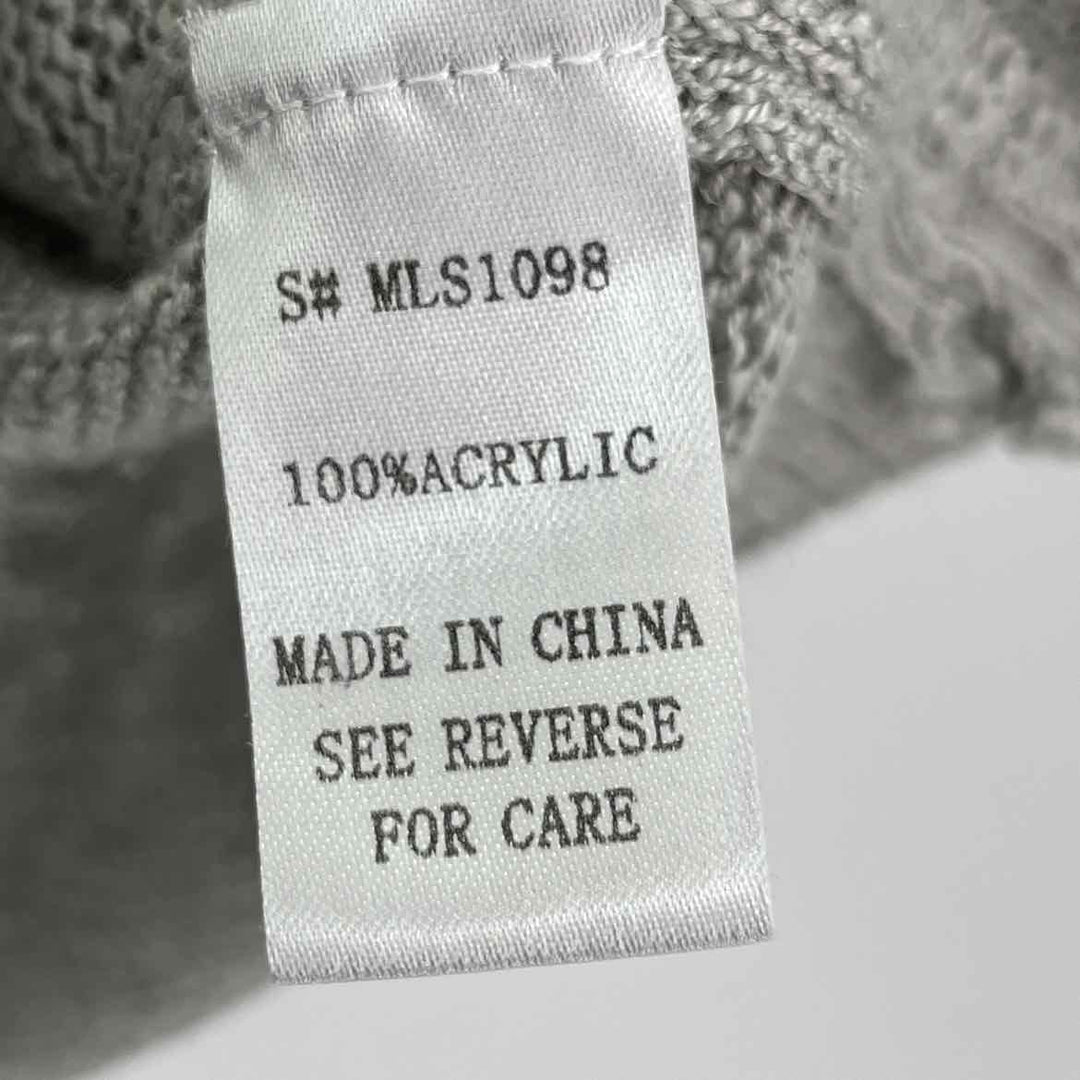 Size S Gray Knit Sweater