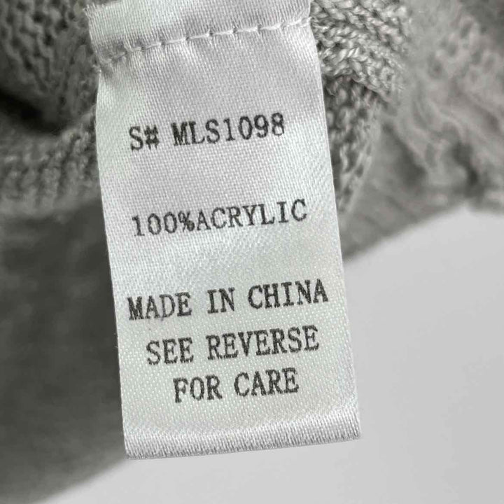Size S Gray Knit Sweater