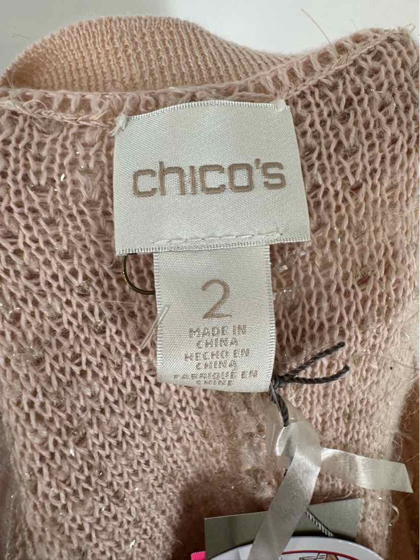 Size L Chico's Pink Sweater