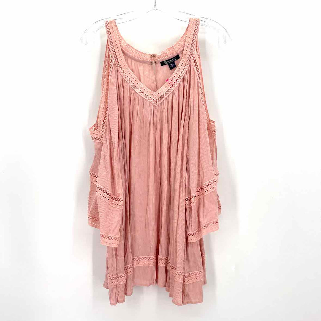 Size 24W ROAMANS Pink Shirt