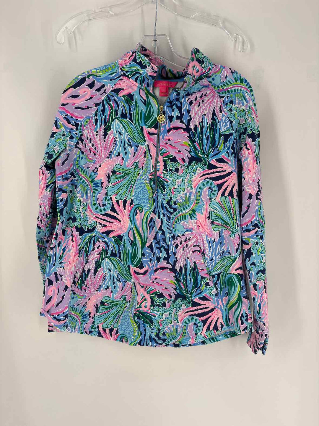 Size M Lilly Pulitzer Blue Print Sweater
