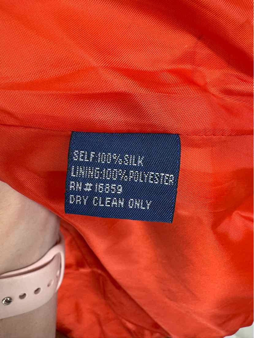 Size L J MCLAUGHLIN Orange Vest