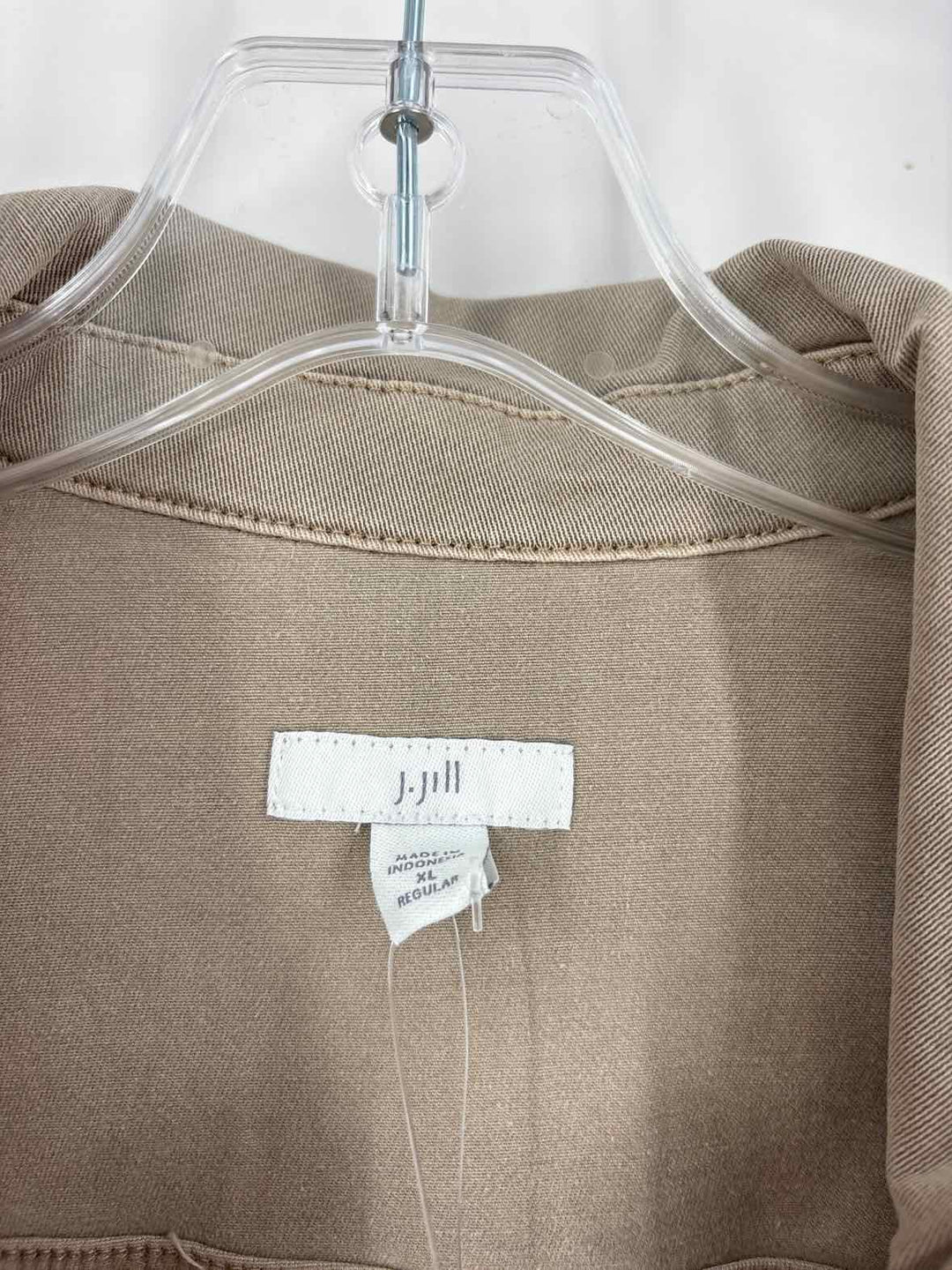 Size XL J JILL Tan Jacket