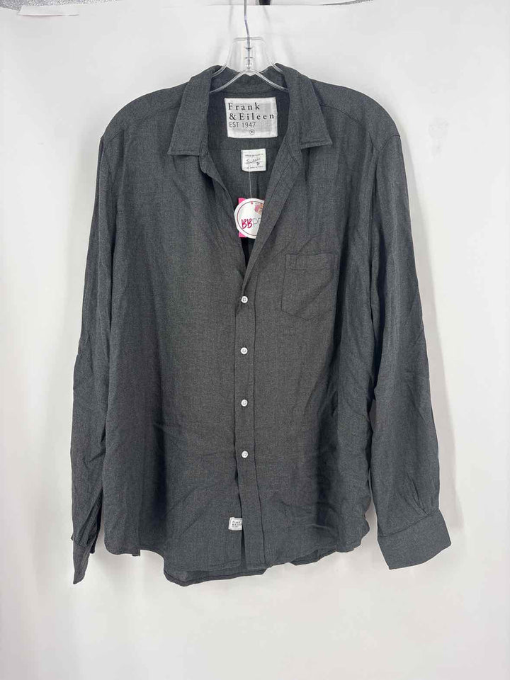 Size XL FRANK & EILEEN Gray Shirt