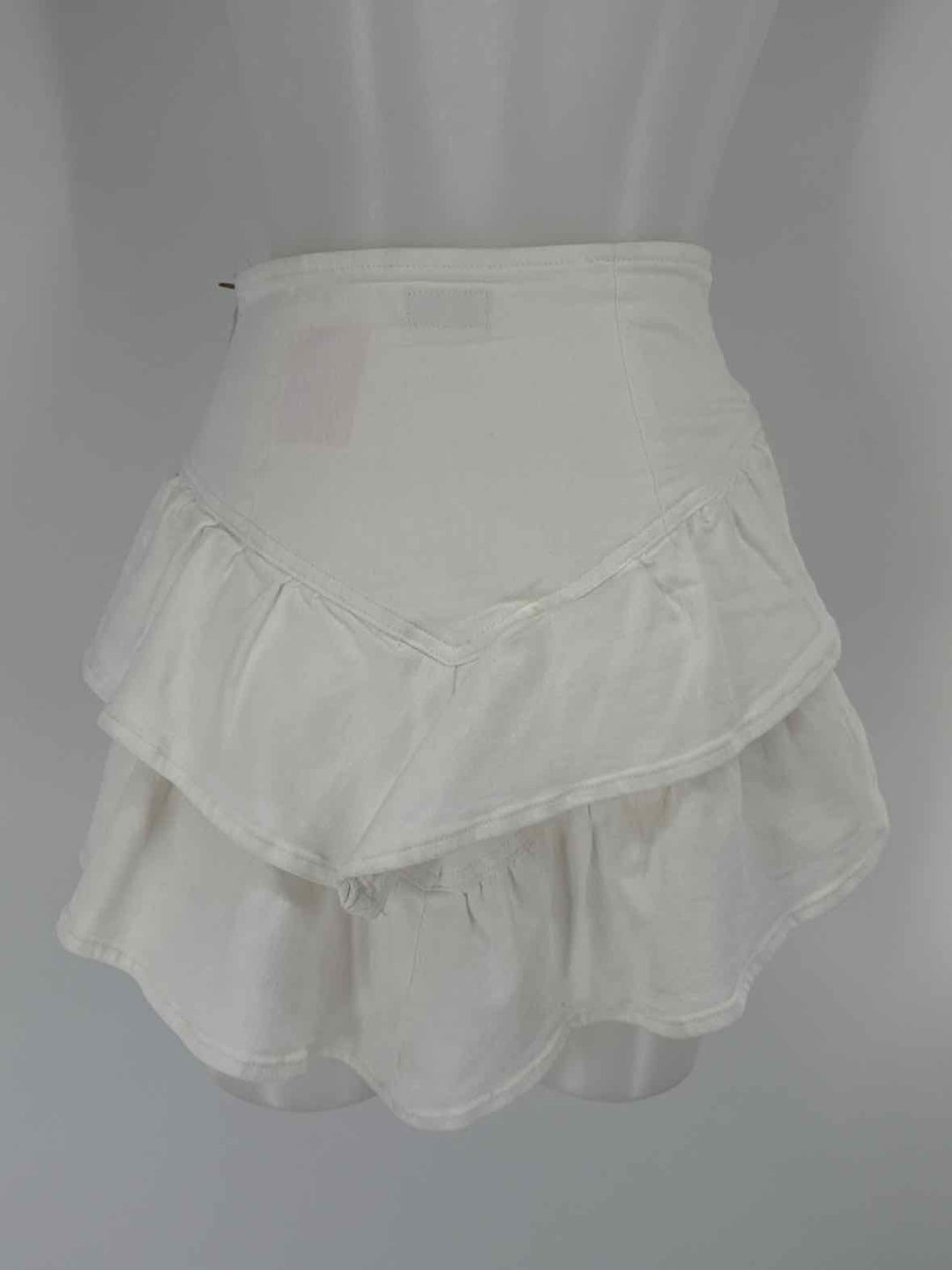 Size 24 MOTHER White Skirt
