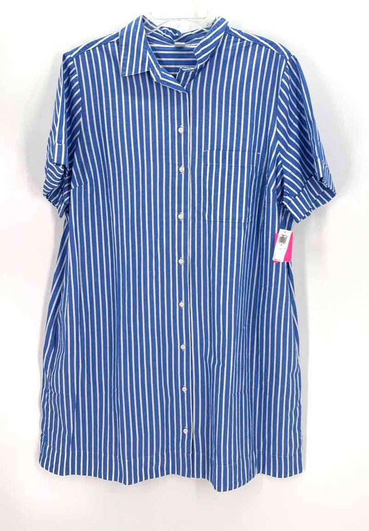 Size XL Old Navy Blue Print Dress