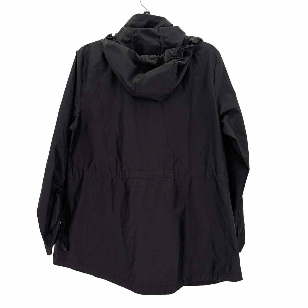 Size L Jones New York Black Nylon Jacket