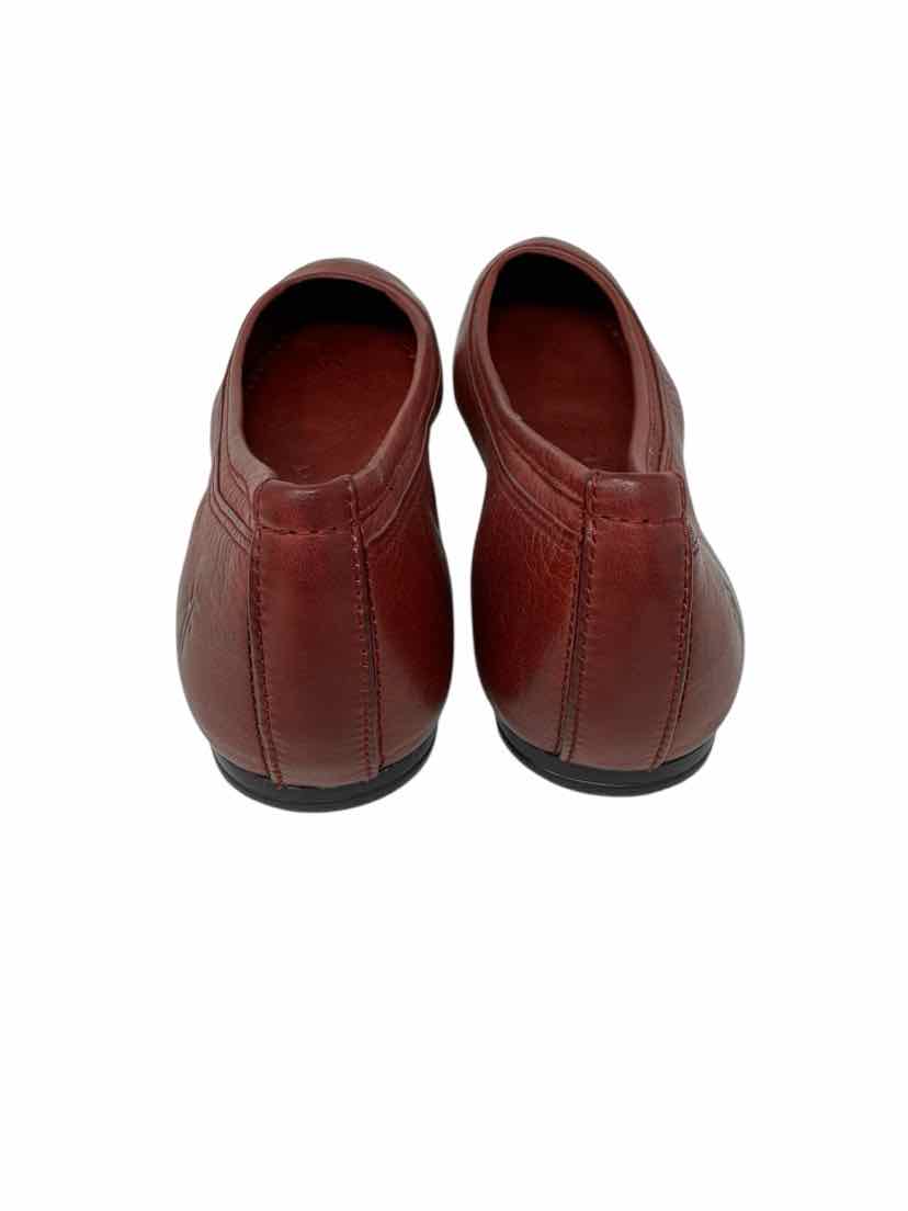 Shoe Size 8 Frye Wine Leather Flats