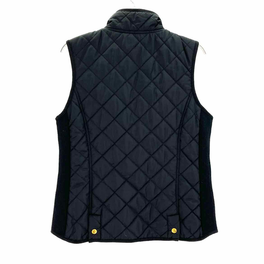 Size M Black Quilted Vest
