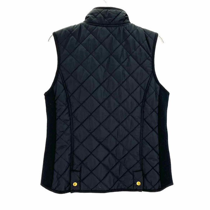 Size M Black Quilted Vest