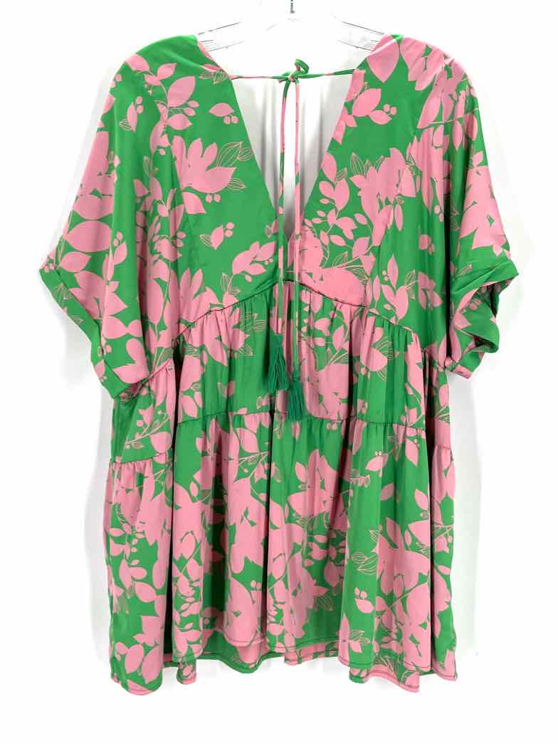 Size XL ENTRO Pink Shirt