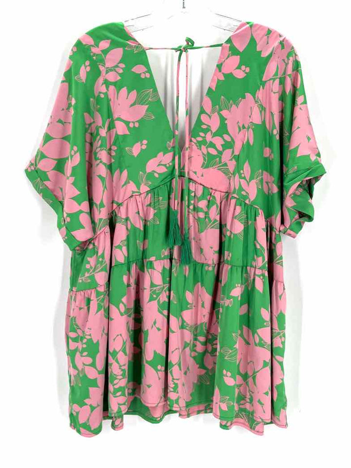 Size XL ENTRO Pink Shirt
