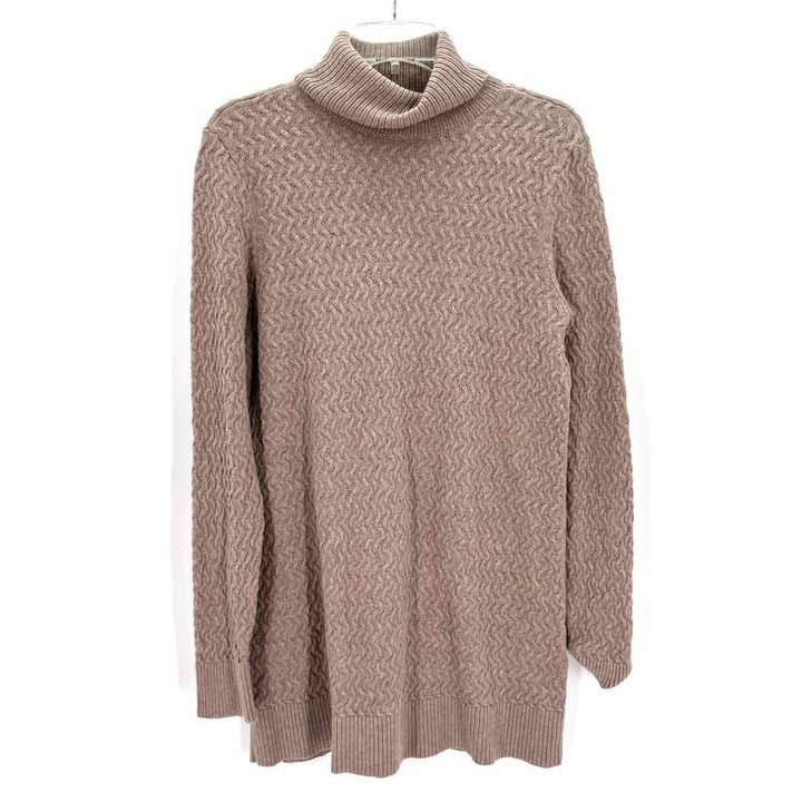 Size M LAND END Tan Sweater