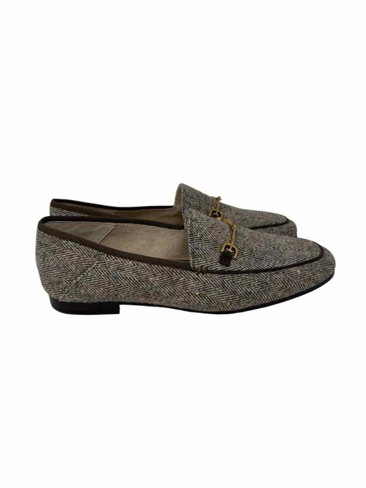 Shoe Size 9 Sam Edeleman Tan Tweed Flats