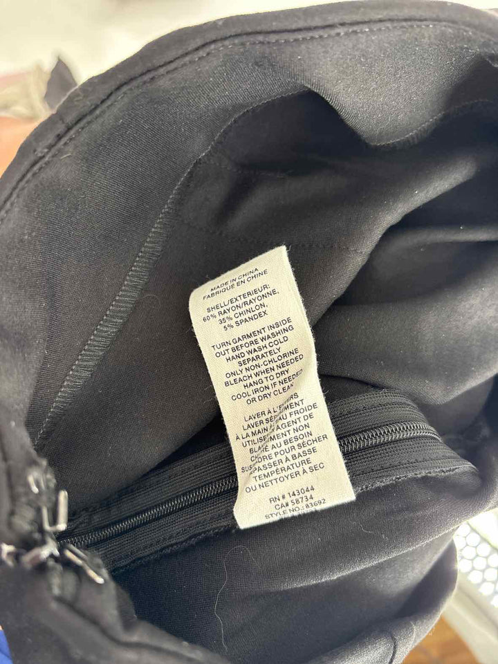 Size 16 Anthropologie Black Capri