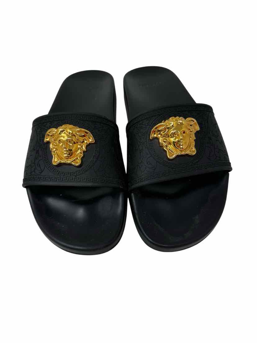 Shoe Size 41 Versace Black Luxury - Sandals